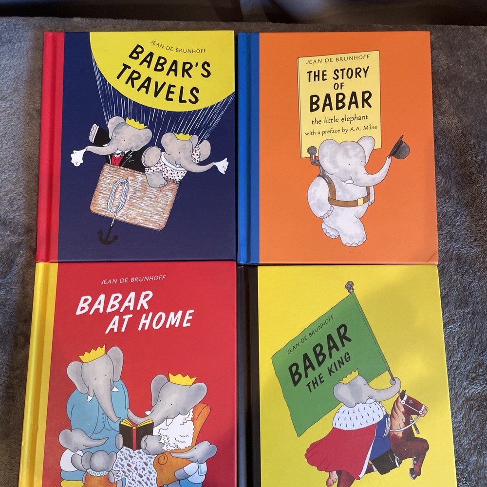 The Babar Collection: Four Classic Stories by De Brunhoff, Excellent Condition